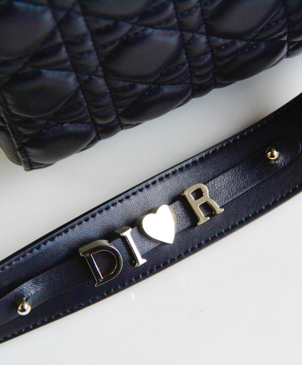 Christian Dior Lady Dior My Abcdior Bag Black